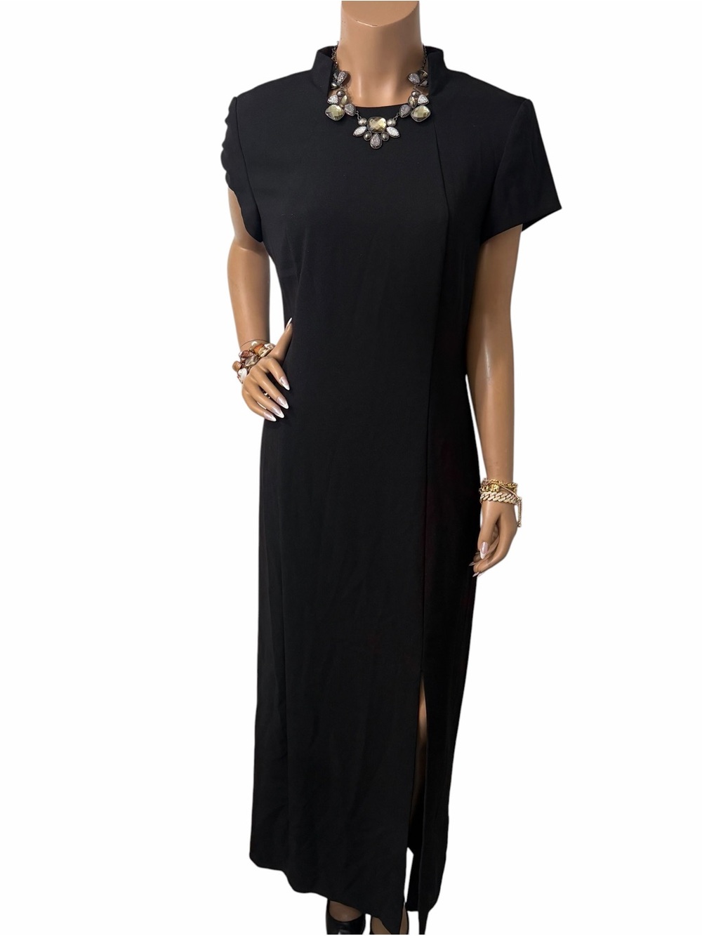 Classic Black Maxi Dress - Elegant Women's Dress☑️